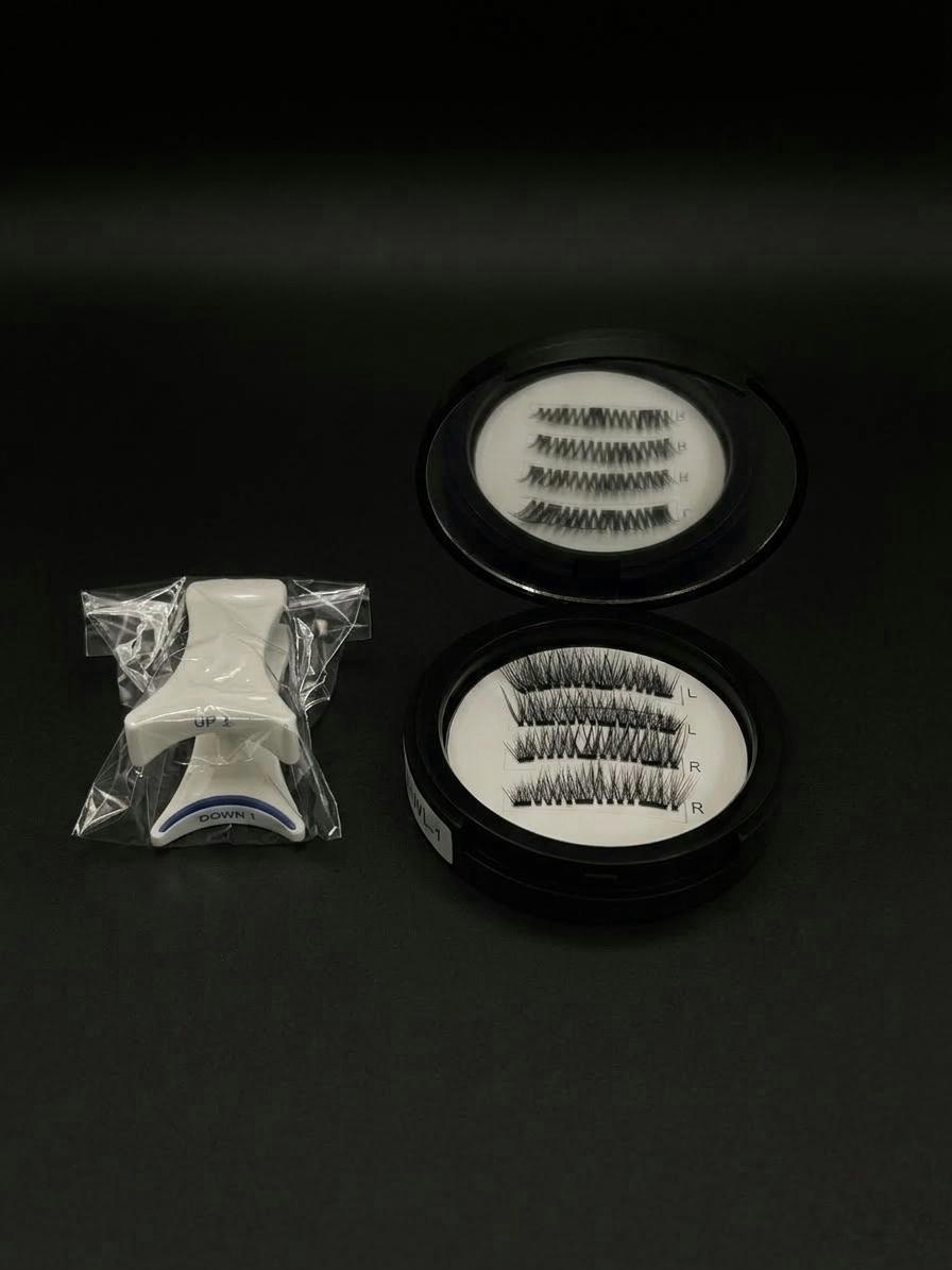 Faux-cils Magnétiques(Naturels et Invisibles)
