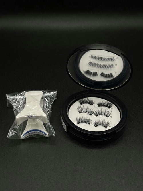 Faux-cils Magnétiques(Naturels et Invisibles)